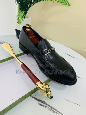 Dior Leather Shoes - Black & Coffee