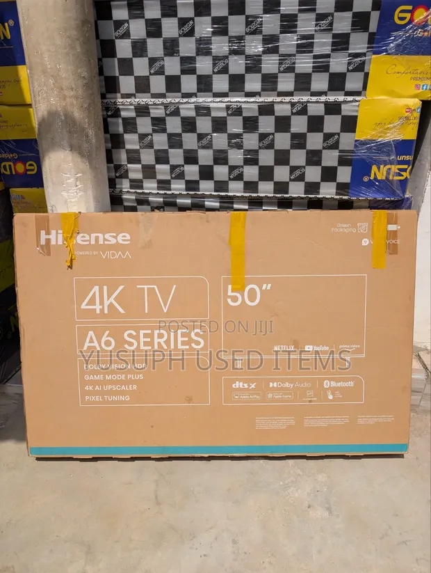 Hisense 50-inch A6 Series 4K Smart TV - 1