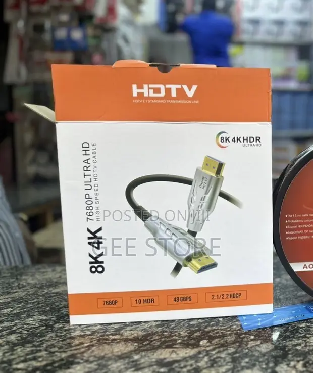 HDTV 2.1 Active Optical HDMI Cable 100m - 1
