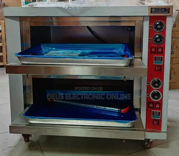 Commercial Deck Oven - 2 Deck, 4 Tray (Electric, 3 Phase) - 1