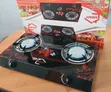 Merit Double-Burner Glass Top Gas Stove - 2