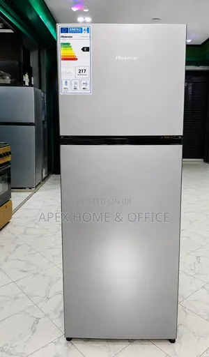 Hisense Top Mount Double-Door Refrigerator - 205L