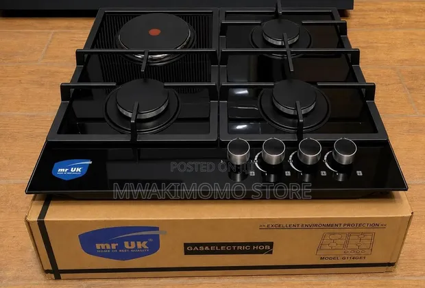Mr. UK Gas Electric Hob (Model: G114GE1) - 1