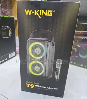 W-King Thunder T9 Wireless Party Speaker with Mic - 80W