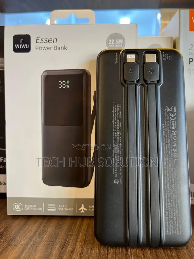WiWU Essen Power Bank - Portable Fast Charging - 1