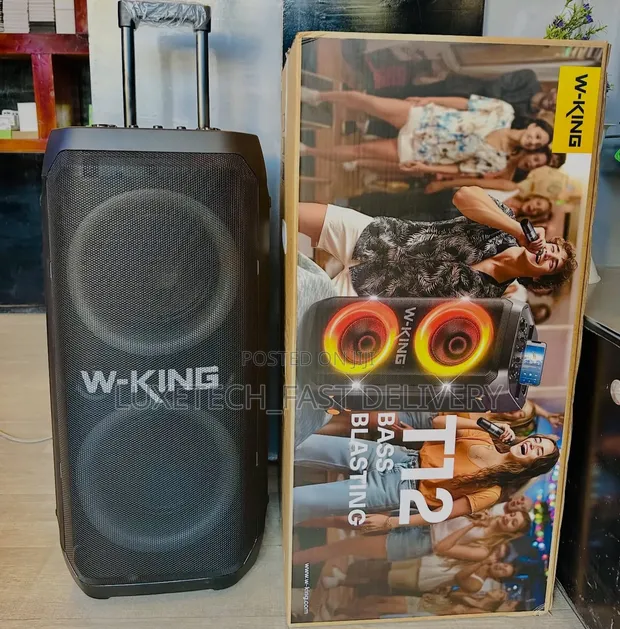 Spika ya Sherehe W-King T12 370W Portable Bluetooth - 1