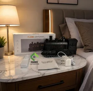 LED Vintage Train Aroma Diffuser & Humidifier