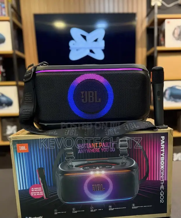 JBL PartyBox On-The-Go 2 Portable Speaker - 1