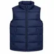 Nike Men's Puffer Vest with White Logo - 3