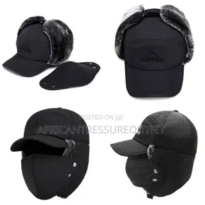 Trapper Hat Winter Warm Baseball Cap with Windproof Design
