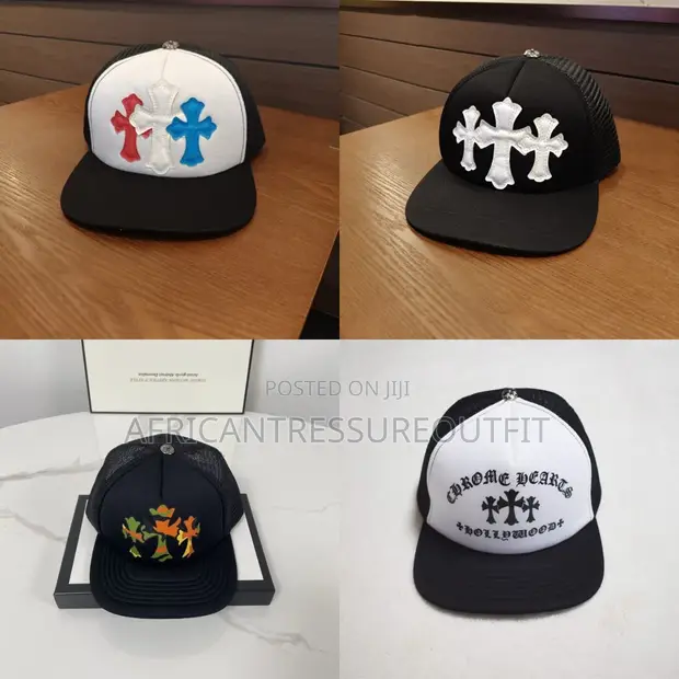 Chrome Triple Cross Baseball Cap - 1