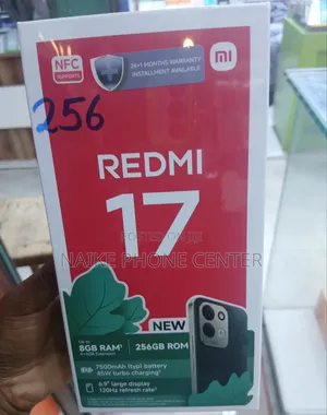 New Xiaomi Redmi 17 256GB Black