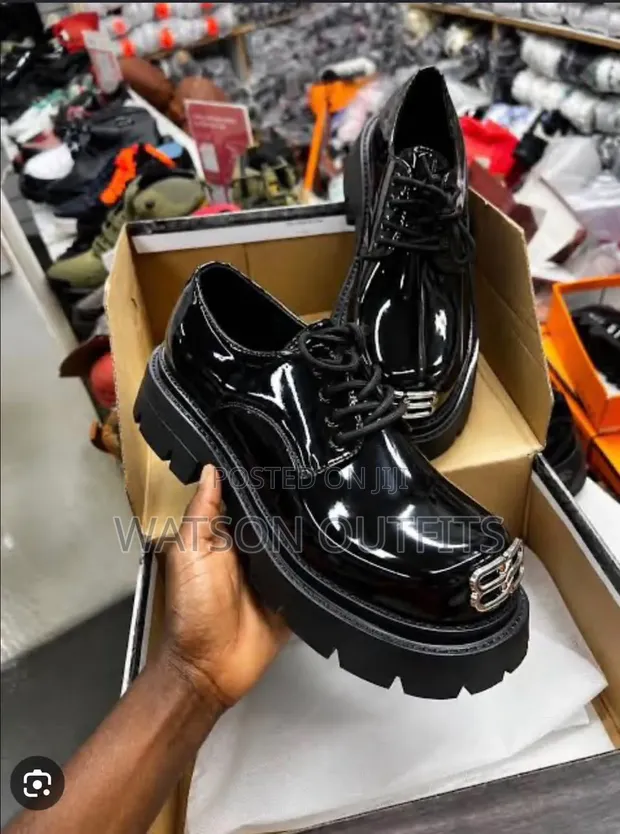 Viatu vya Ngozi vya Wanaume Gucci Moccasins - Nyeusi - 1