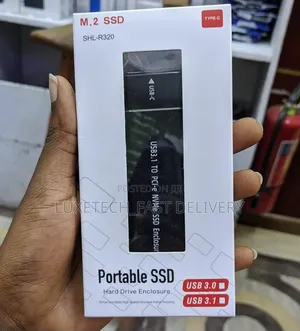 M.2 NVMe SSD Enclosure - USB 3.1 Type-C External Metal Case