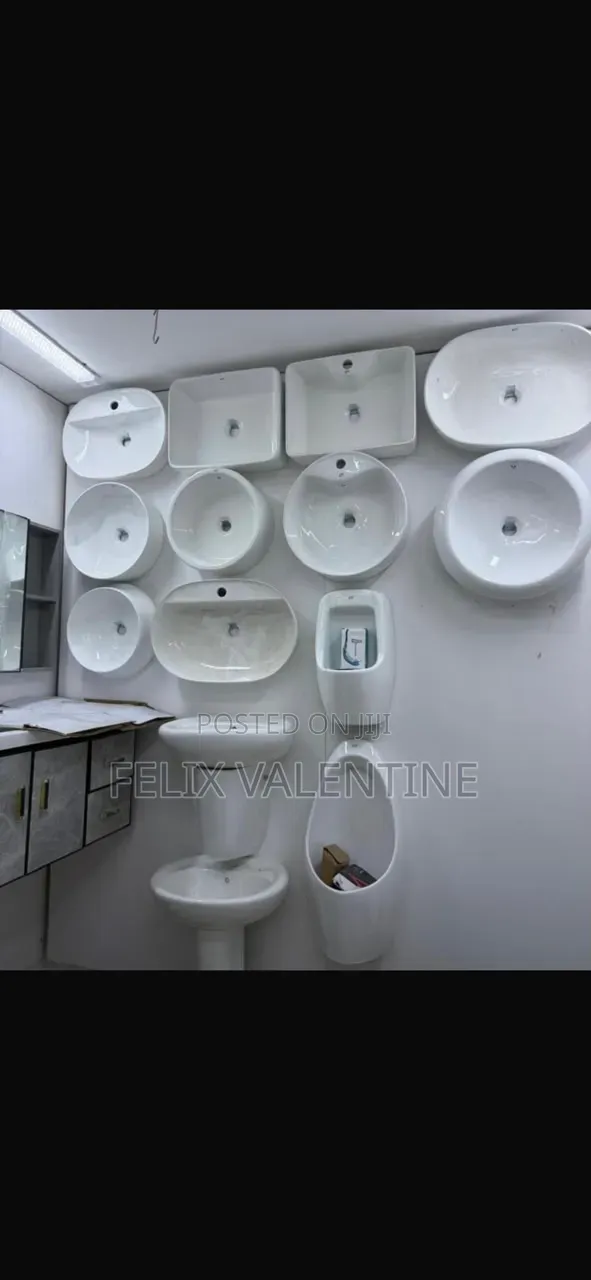Urinals and Counter Top Basins - 1