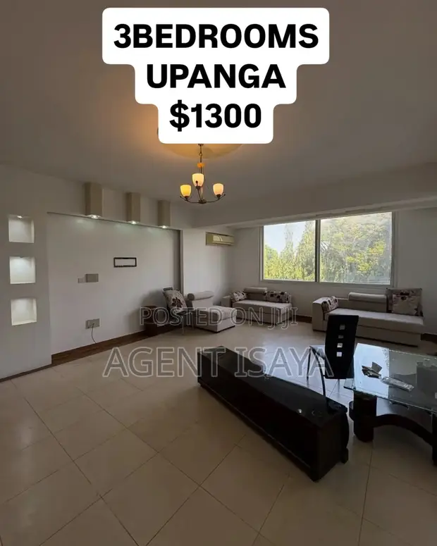 Furnished 3-Bedroom Apartment for Rent in Upanga West - 1