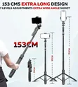 BOXTUDIO B16 Long Selfie Stick with Tripod - 1