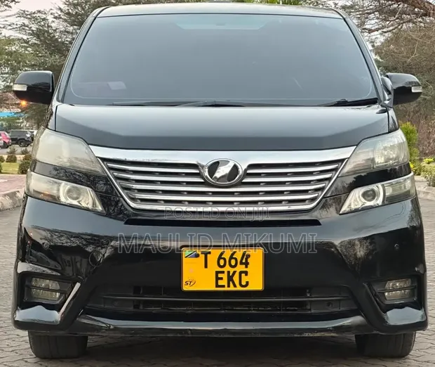 Toyota Vellfire 2009 Black - 1