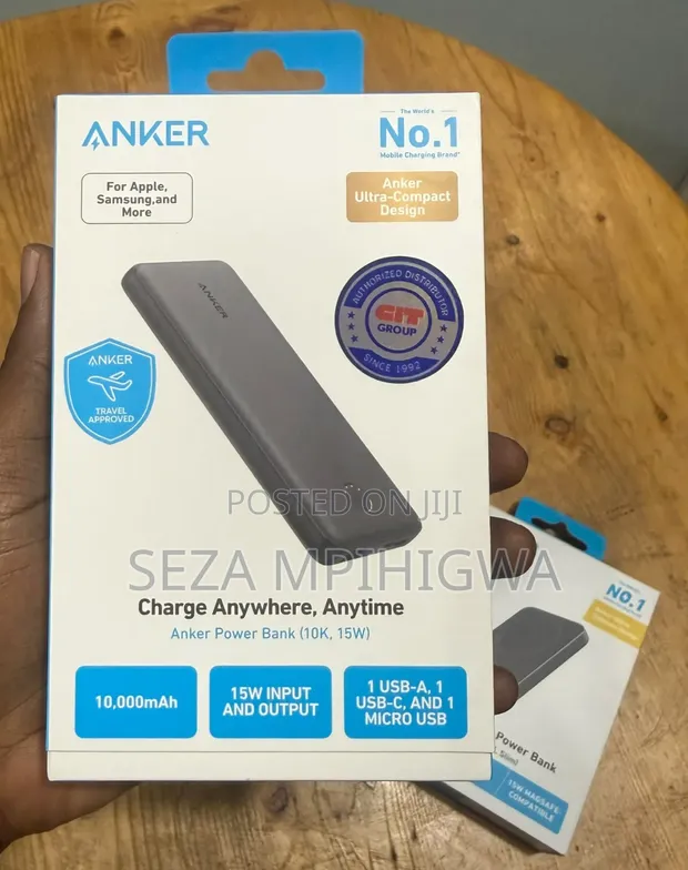 Anker 313 Power Bank 10000mAh 15W - PowerCore - 1