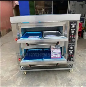 Commercial Baking Oven - 2 Deck, 4 Trays