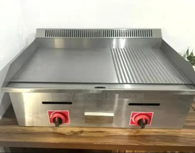 Commercial Gas Griddle with Grill - STEAK-303 - 1