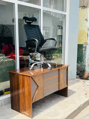 Used Office Table and Chair Set