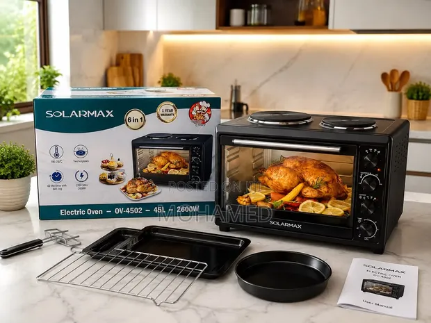 Solarmax Electric Oven - Top Heating - 1
