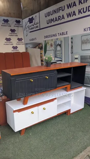 Wood-Mode TV Stand - Black