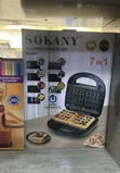 Sokany Sandwich Maker Set 7 in 1 (750W) - 2