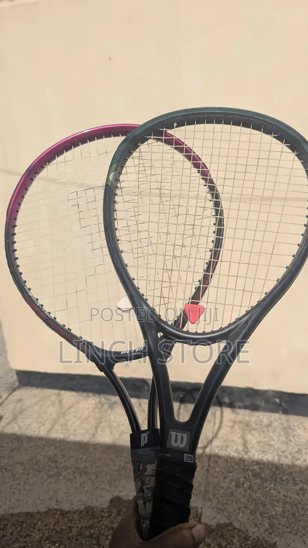 Reket za Tenisi za Wilson Carbon Hyper Hammer & Pro's Pro Zilizotumika - 1
