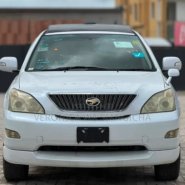 Toyota Harrier 2008 White - 1