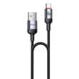 Yesido USB-A to USB-C Data Cable, 18W, 30cm, Braided - 2