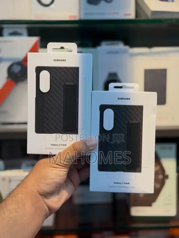 Samsung Galaxy Z Fold8 Carbon Standing Case - 1