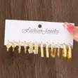 Set of 4 Fashion Earrings - 3