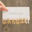 Set of 4 Fashion Earrings - 4