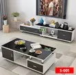 Modern Coffee Table & TV Cabinet Combo - 2