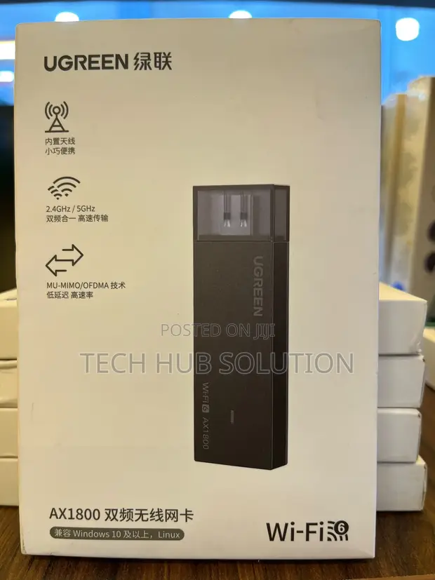 Ugreen CM499 AX1800 WiFi 6 USB Adapter - 1