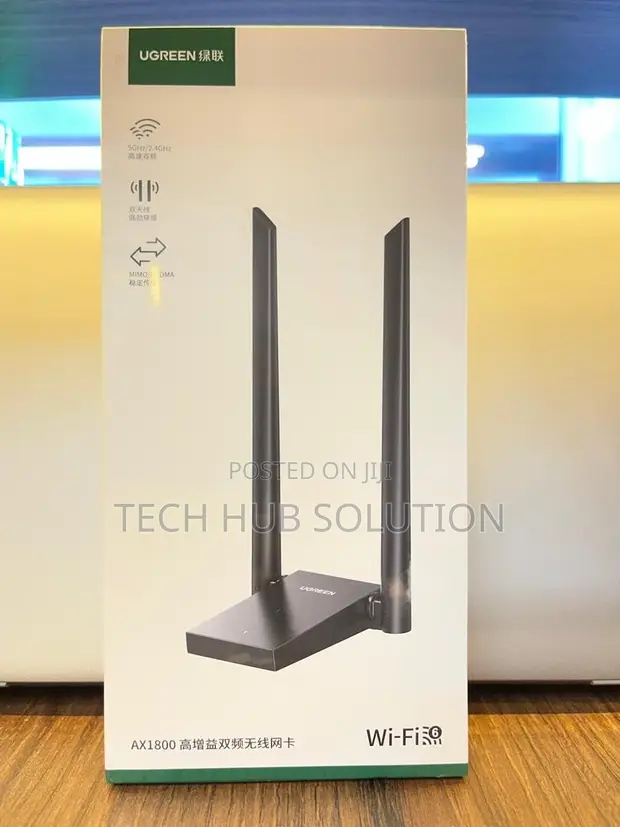 Ugreen AX1800 USB WiFi 6 Wireless Adapter - 1