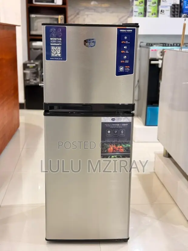 Fridge Mr UK 115L Shiny Inox - 1