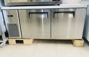 Counter Fridge - 2 Stainless Steel Doors