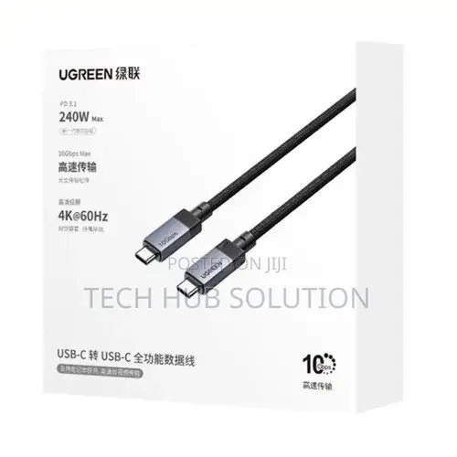 Ugreen L701 USB-C to USB-C 240W Fast Charging Cable - 1