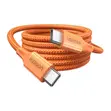 UGREEN L501 Kebo ya USB-C kwenda USB-C 60W ya Kuchaji Haraka Rangi ya Chungwa - 2