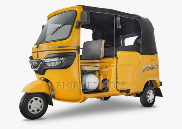 New TVS 200cc Three-Wheeler (CNG/Petrol) - Green - 1