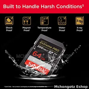 SanDisk 64GB Extreme PRO SDXC UHS-I Memory Card
