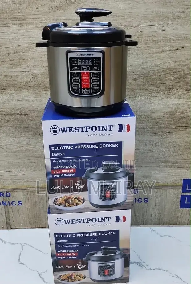 Brand New Westpoint Electric Pressure Cooker 6L - 1