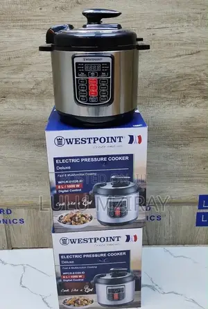 Brand New Westpoint Electric Pressure Cooker 6L