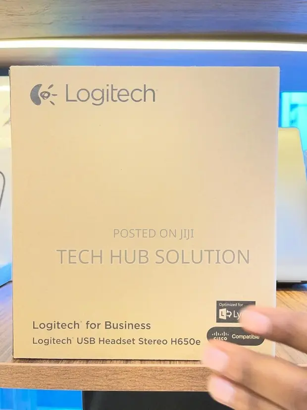 Logitech H650e Stereo USB Headset - 1
