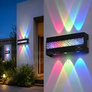 Taa ya Ukutani ya LED 8W - Rangi ya RGB