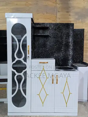 Wood-Mode White Kitchen Cabinets - Brand New