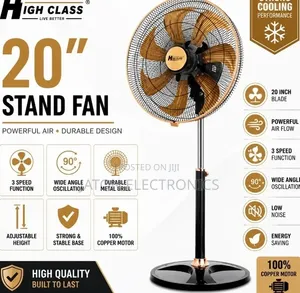 High Class Industrial Stand Fan 20"